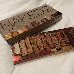 Urban Decay Naked 2 + Naked Heat palettes